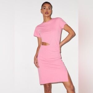 LNA | Dresses | Nwt Lna Womens Black Melis Sleeveless Cutout Ribbed Knit Mini Dress Size S